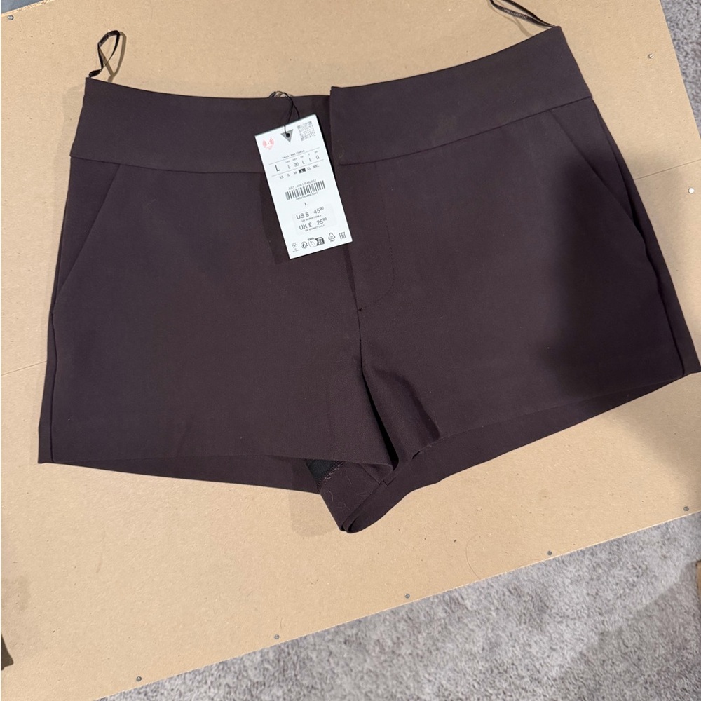 Zara Women's Brown Shorts